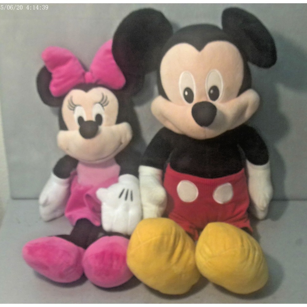 Mickey & Minnie Mouse‎ Plush Disney Store